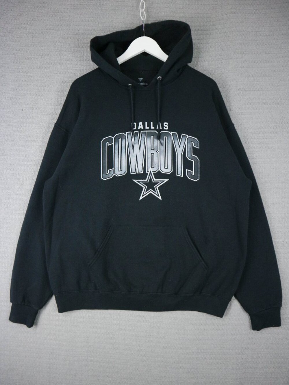 Fanatics Dallas Cowboy Cotton Pullover Hoodie Sweater XL Black
